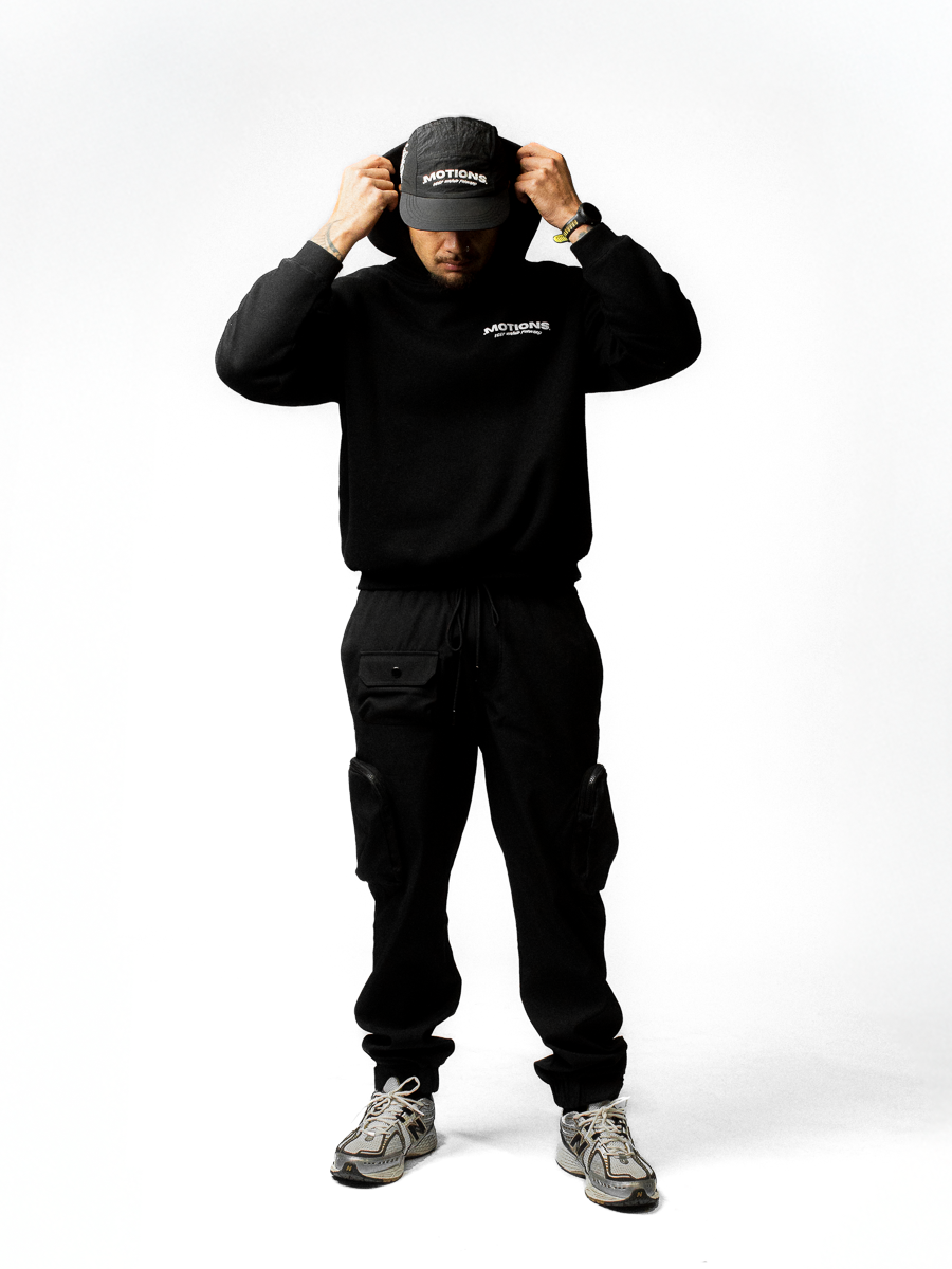 MOTIONS BOX FIT HOODIES