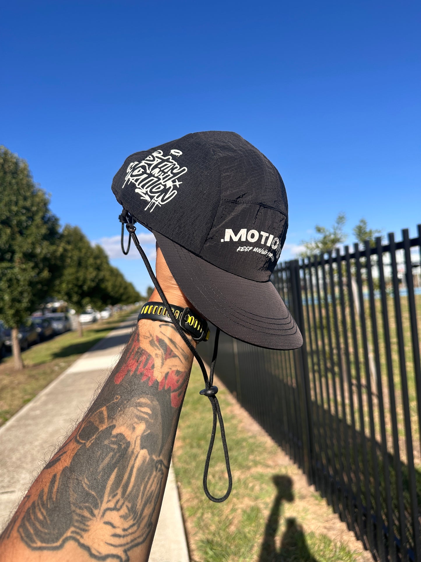 Motions 5 Panel Running Cap.