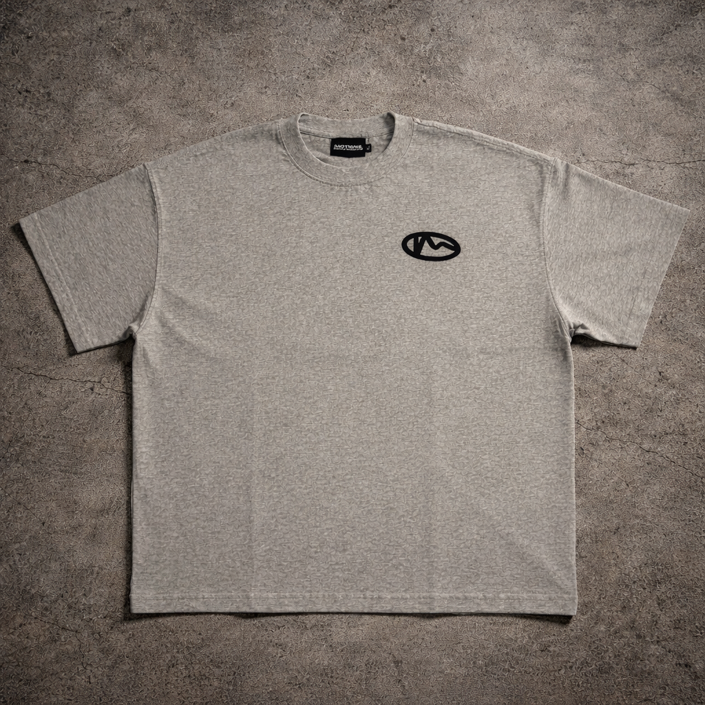 Motion Creates Progress Heavyweight Box Fit Tee